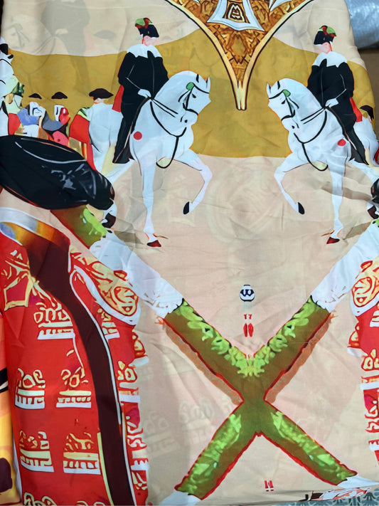 Imported Fabric Digital Prints Fabric