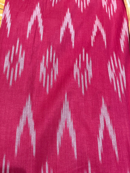 Ikkat Prints On Cotton Fabric