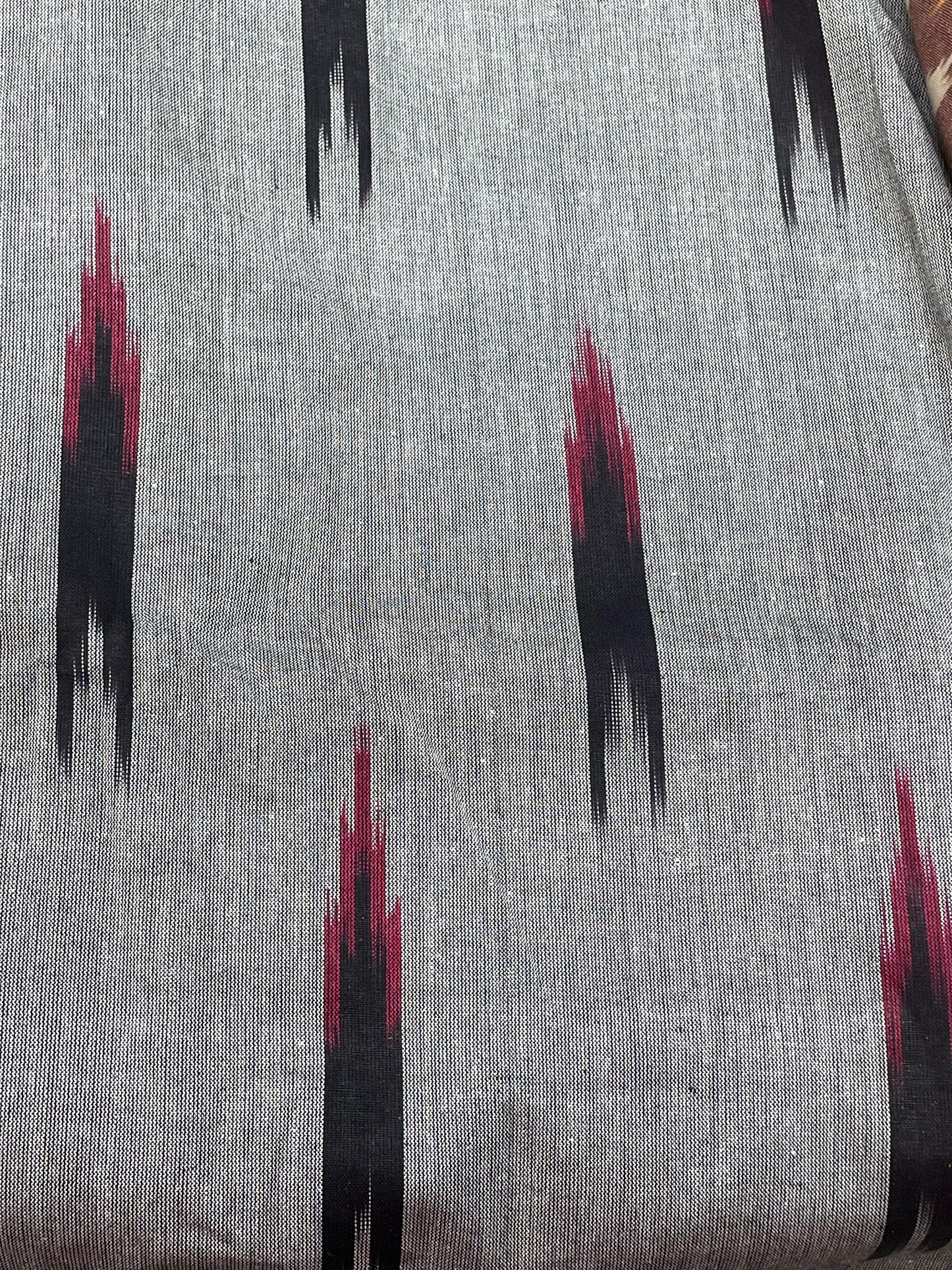 Ikkat Prints On Cotton Fabric