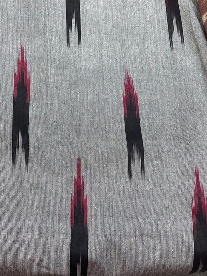 Ikkat Prints On Cotton Fabric