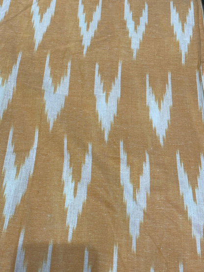 Ikkat Prints On Cotton Fabric