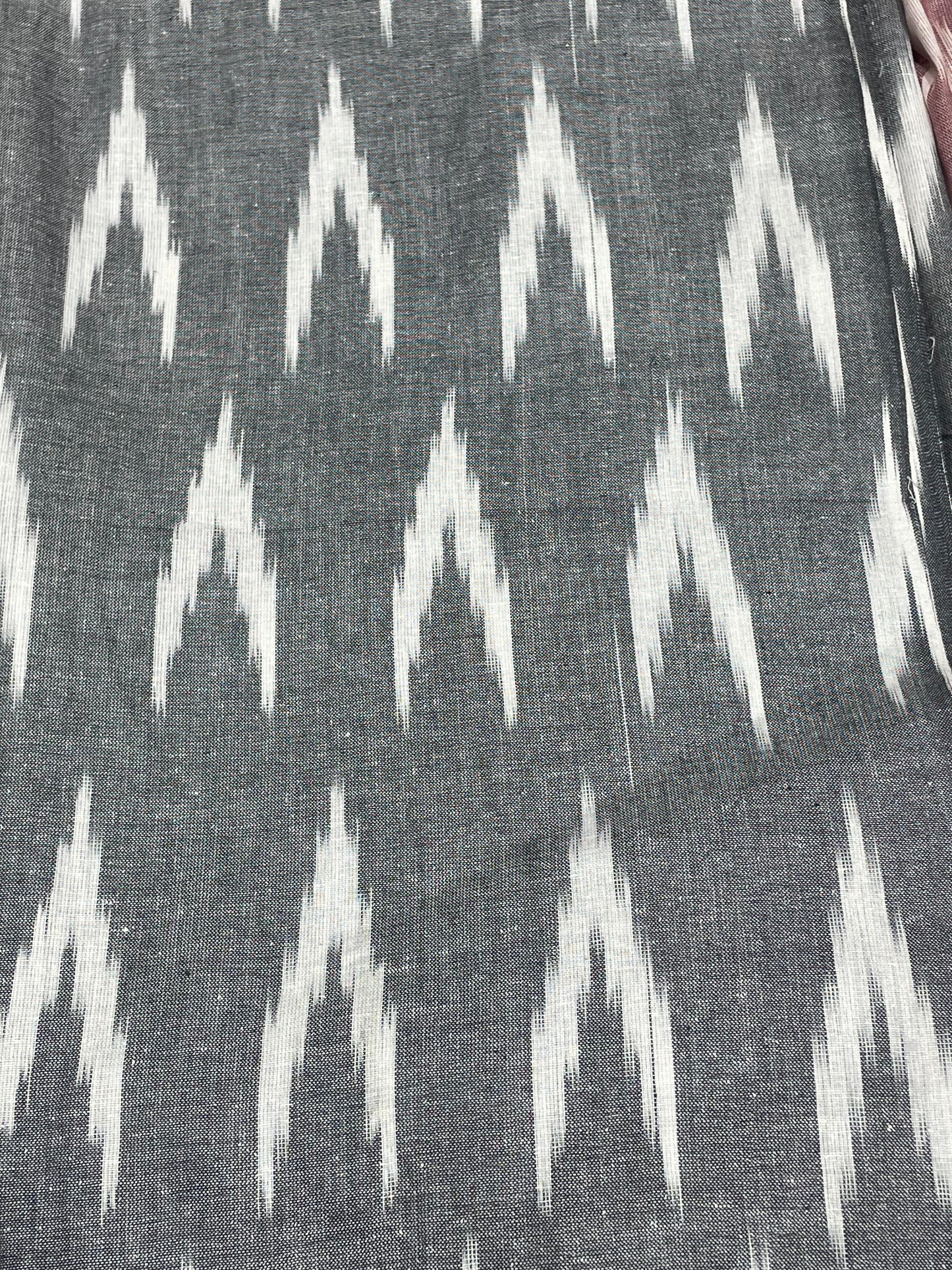 Ikkat Prints On Cotton Fabric