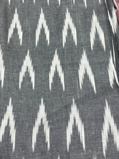 Ikkat Prints On Cotton Fabric