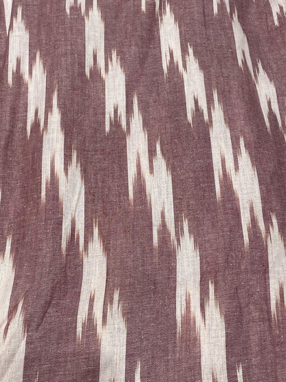 Ikkat Prints On Cotton Fabric
